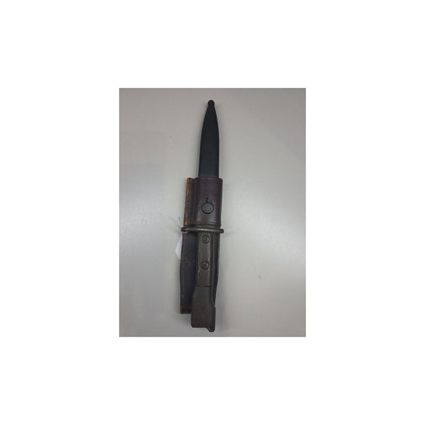South African Police–Marked FN FAL Type B Bayonet with Scabbard and Frog