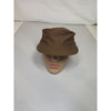 South African-Style Nutria Brown Peaked Cap with Neck Flap, XL