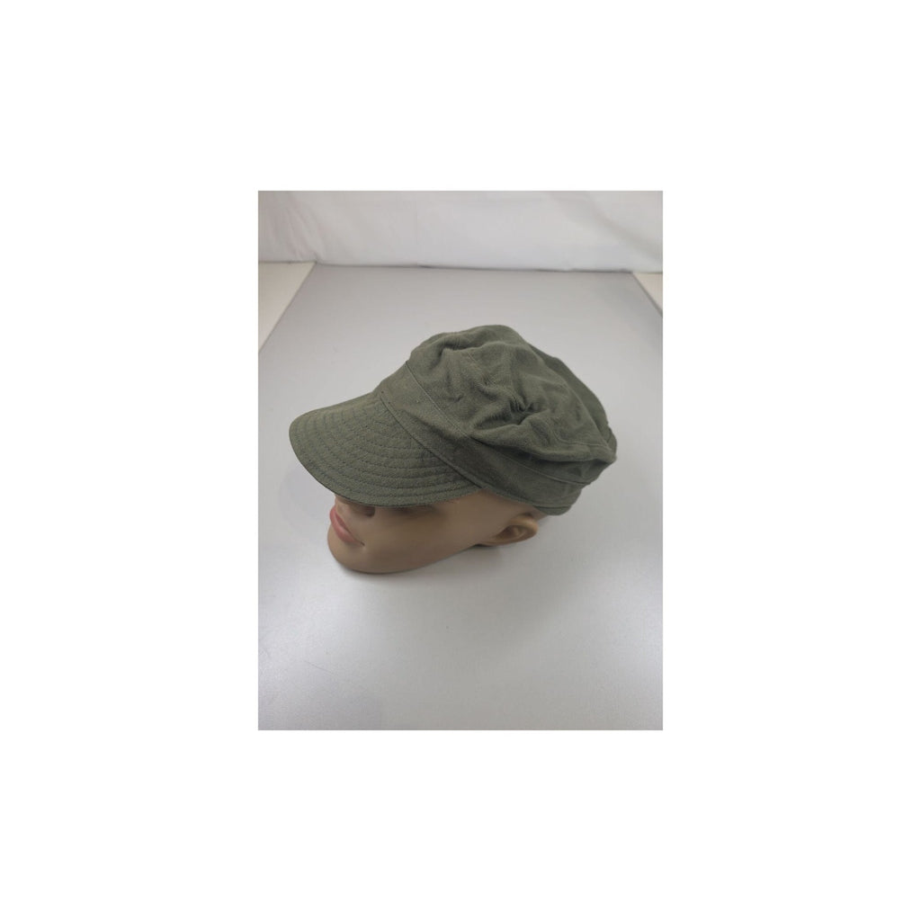 FAPLA Angolan Armed Forces Olive Green Herringbone Peak Cap. Small