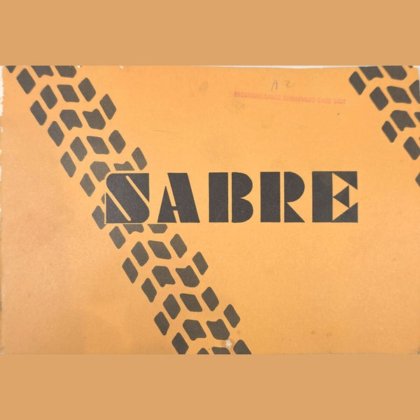 SADF Reconnaissance Commando Base Unit SABRE Vehicle Manual