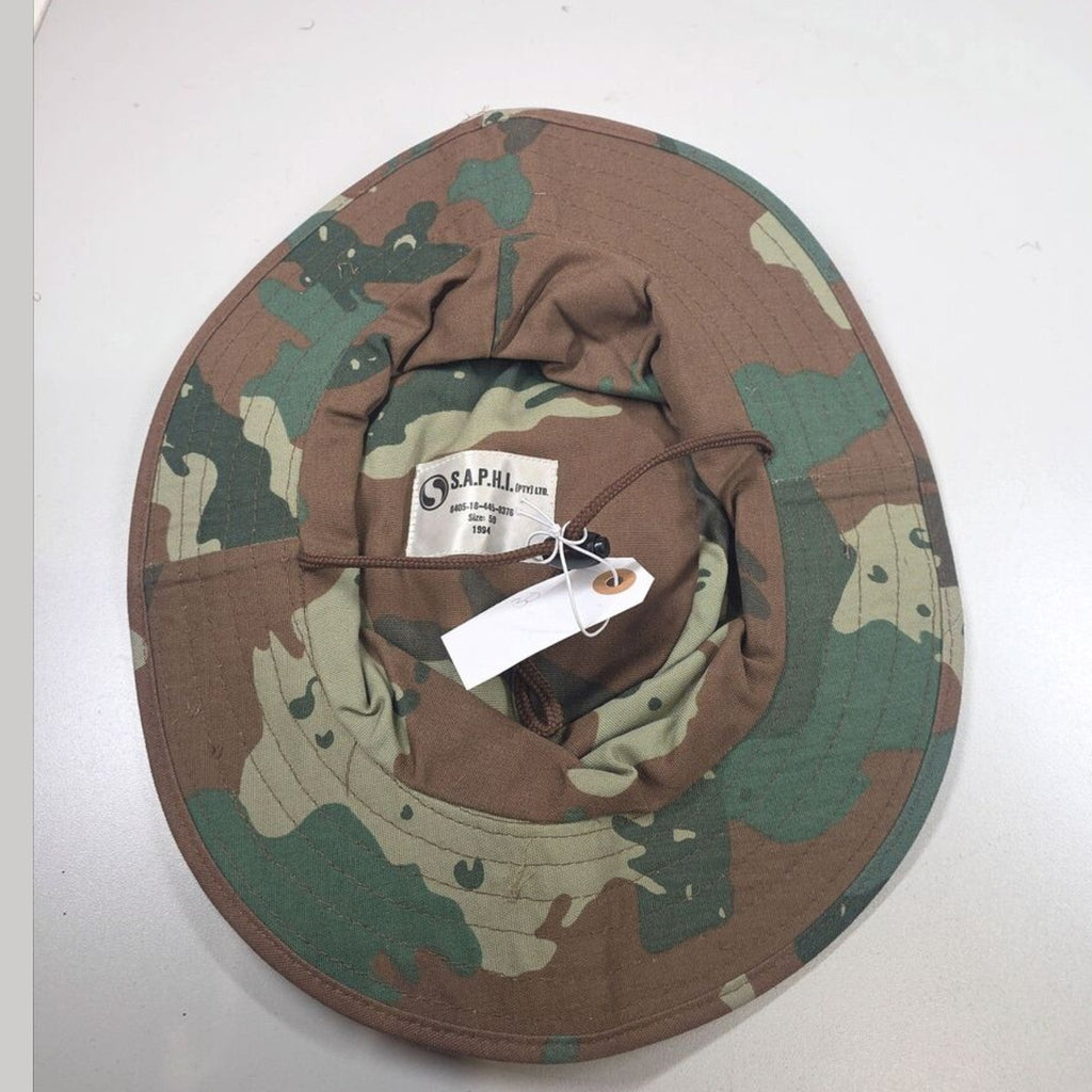 South African Soldier 2000 Bush Hat (Camouflage Pattern) Size 54