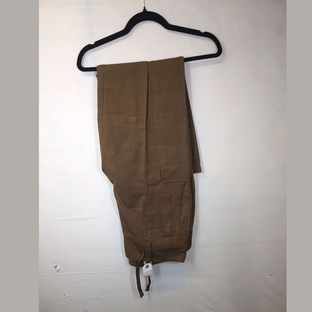 South African Defence Force Nutria Brown Combat Uniform Set – 1989 / Ensign Jacket UK XL (48" Chest), 28" Sleeve | Trousers: UK 38R (38" Waist, 31" Inseam)