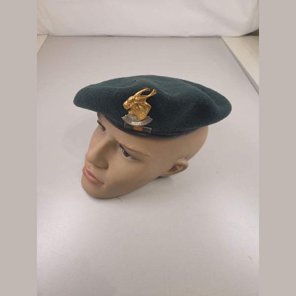 South African Army Infantry Rifleman Green Beret with Springbok Badge