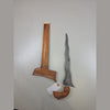 19th Century Indonesian Javanese Kris (Keris) with Carved Wooden Hilt and Warangka