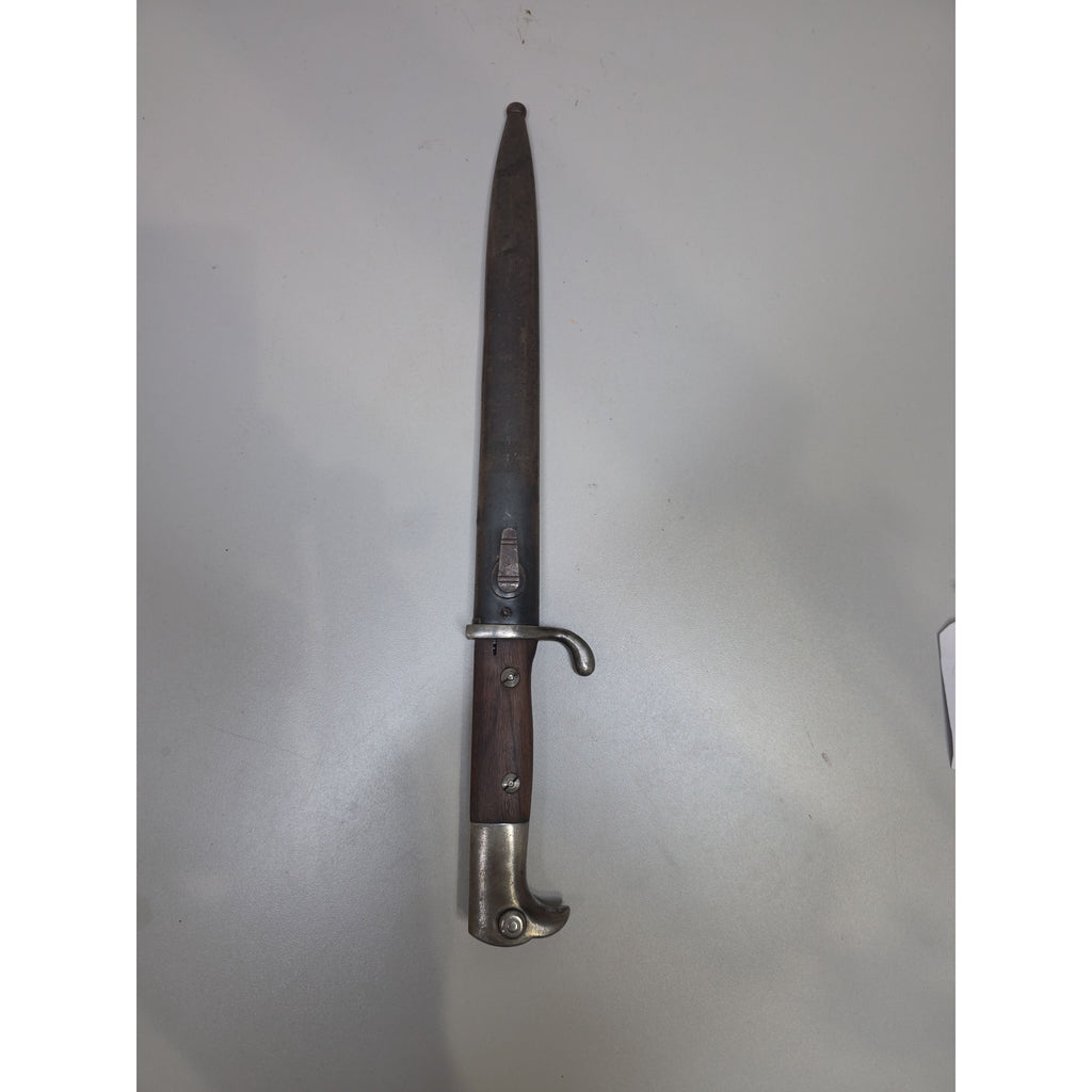 German Erfurt S98/05 Sawback Bayonet with Scabbard
