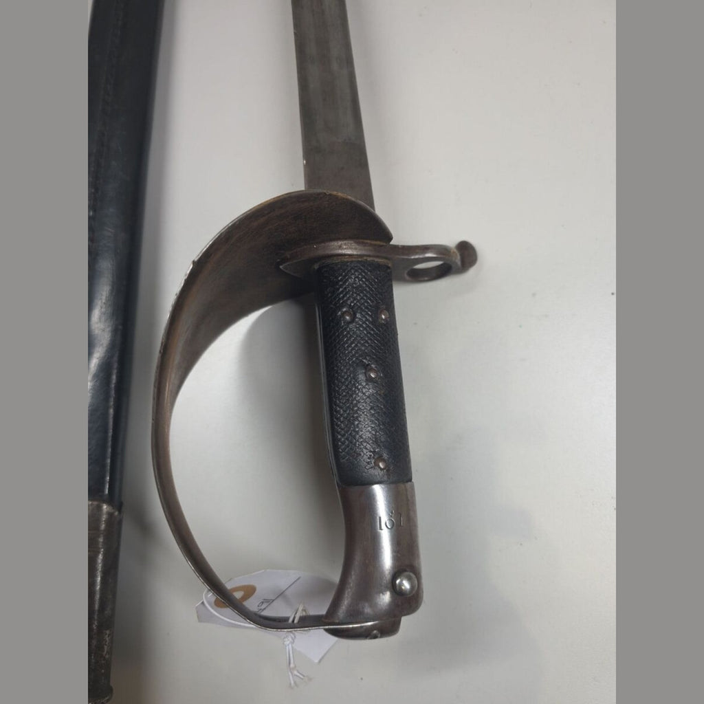 1859/71 Pattern Royal Navy Martini-Henry Naval Cutlass Bayonet, Marked "RVL 3", with Scabbard