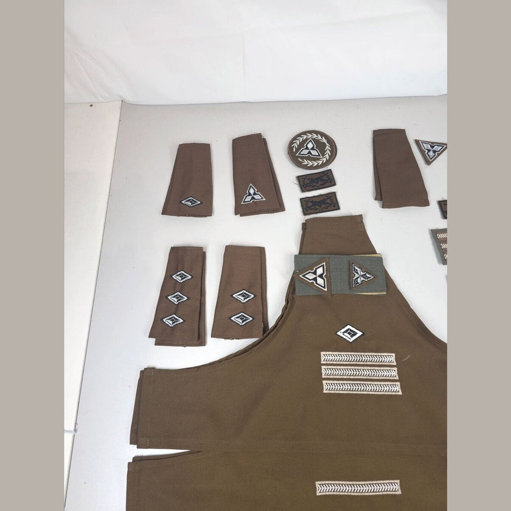 SWA Territorial Force Rank & Qualification Insignia Group – Arm Brassards, Officer Collar Tabs & Formation Badges