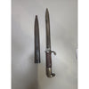 German Erfurt S98/05 Sawback Bayonet with Scabbard