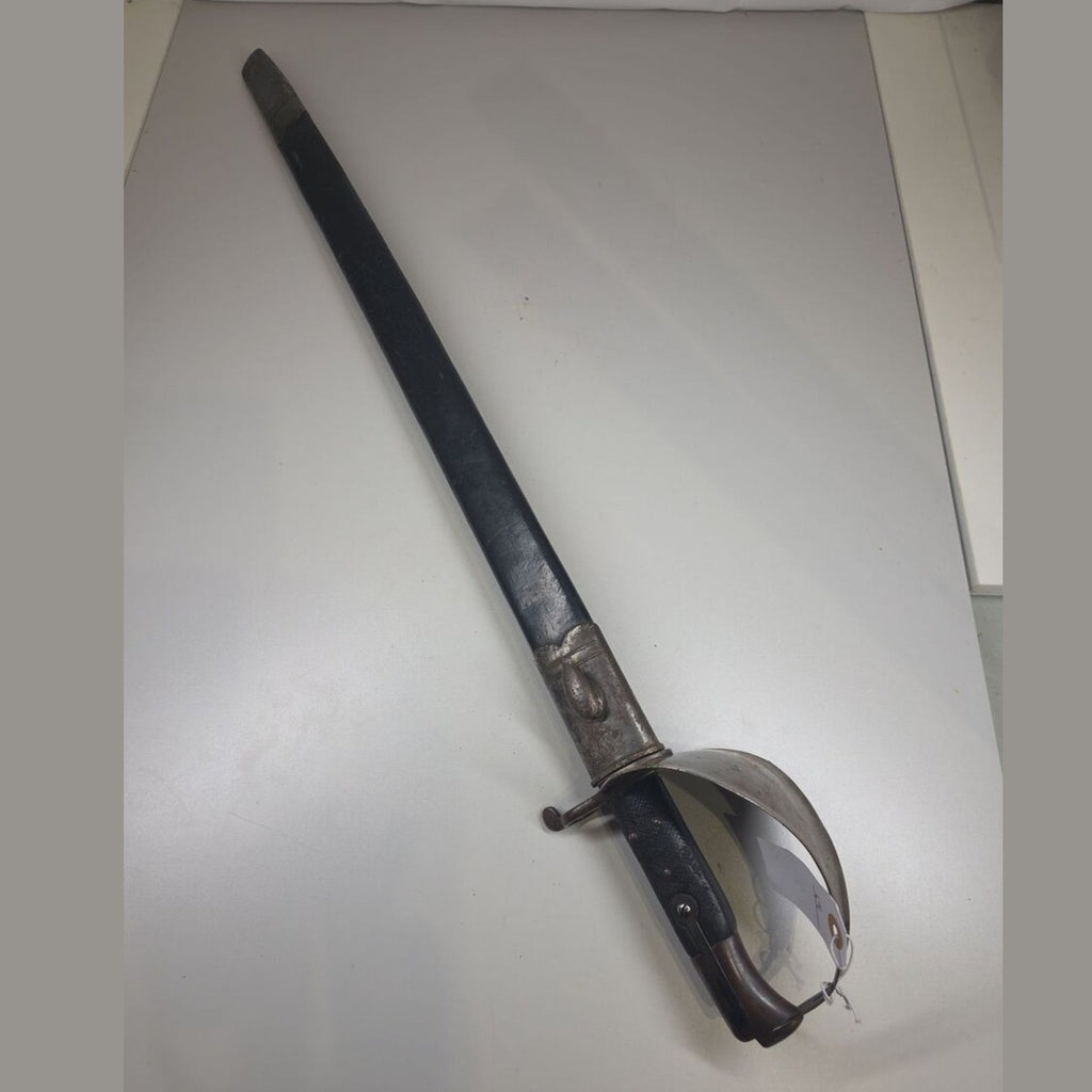 1859/71 Pattern Royal Navy Martini-Henry Naval Cutlass Bayonet, Marked "RVL 3", with Scabbard