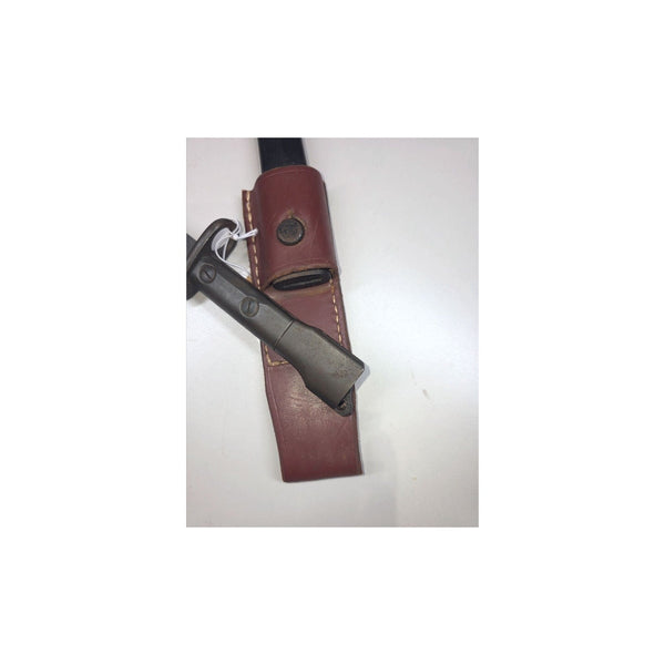South African Police–Marked FN FAL Type B Bayonet with Scabbard and Frog