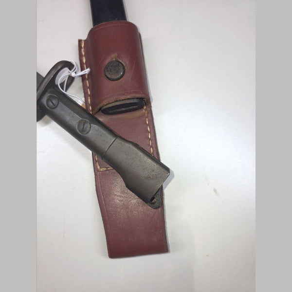 South African Police–Marked FN FAL Type B Bayonet with Scabbard and Frog