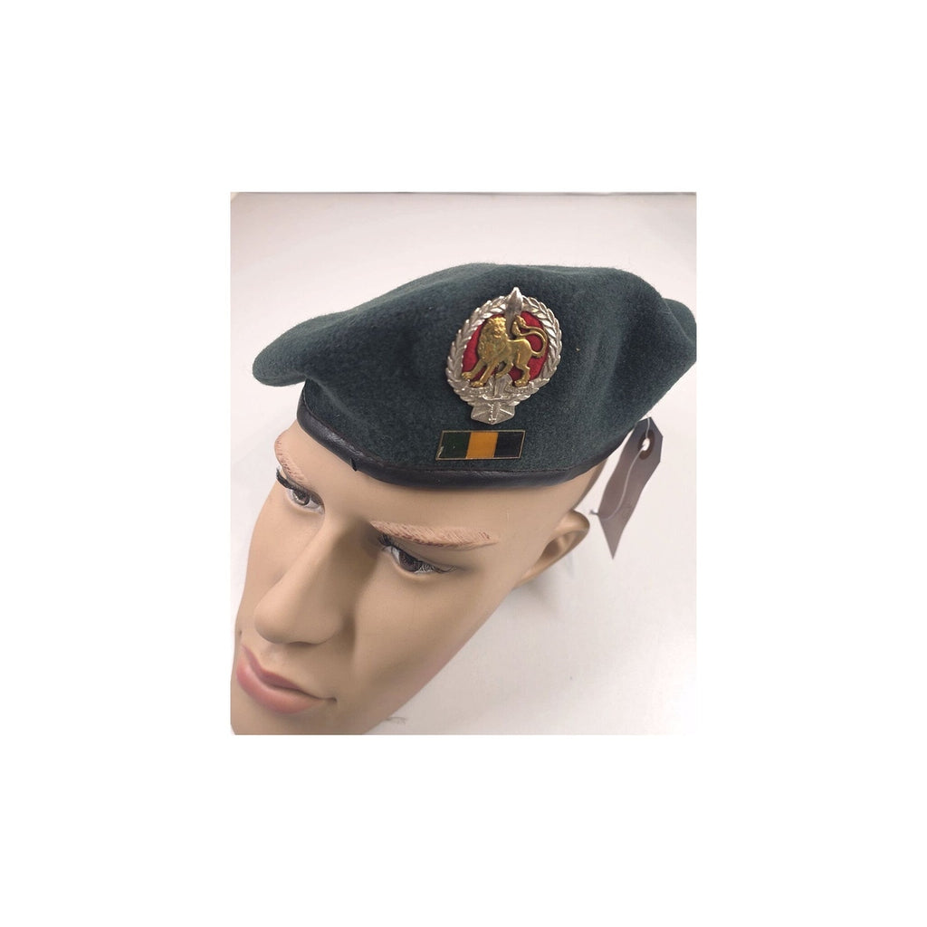Hillcrest Natal Command / Natal Military Command Green Beret with Lion Badge
