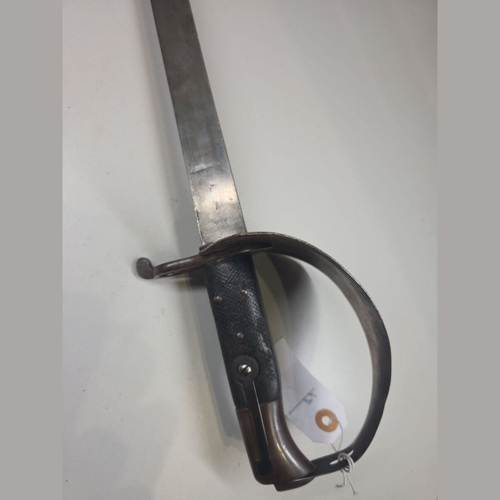 1859/71 Pattern Royal Navy Martini-Henry Naval Cutlass Bayonet, Marked "RVL 3", with Scabbard