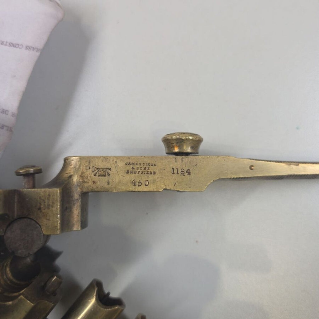James Dixon & Sons No. 1184 Brass Combination Decapper, Ball Seater & Cap Expeller Tool