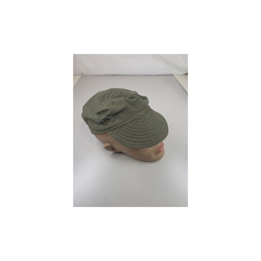 FAPLA Angolan Armed Forces Olive Green Herringbone Peak Cap. Small