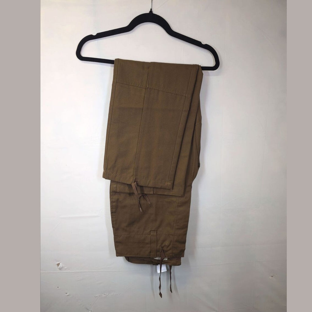 South African Defence Force Nutria Brown Combat Uniform Set – 1989 / Ensign Jacket UK XL (48" Chest), 28" Sleeve | Trousers: UK 38R (38" Waist, 31" Inseam)