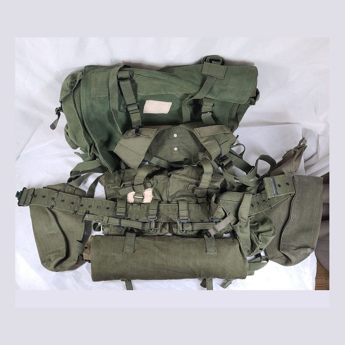Complete Set of Patt 61/64 Webbing– Lets Talk Militaria UK