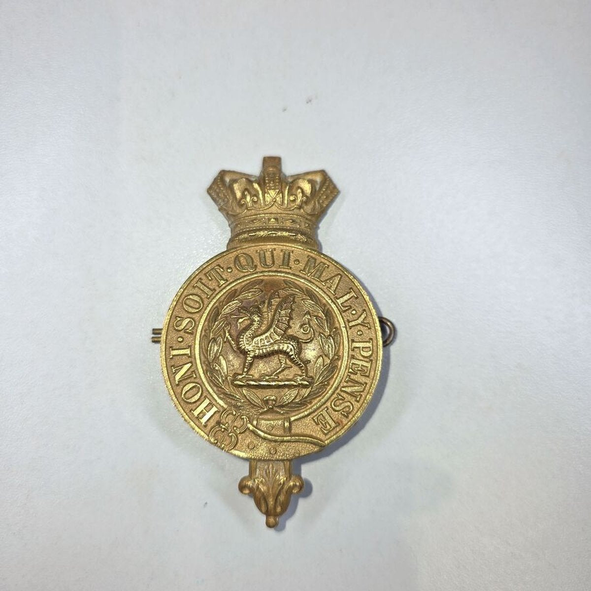 welsh regiment glengarry badge – boer war era– Lets Talk Militaria UK