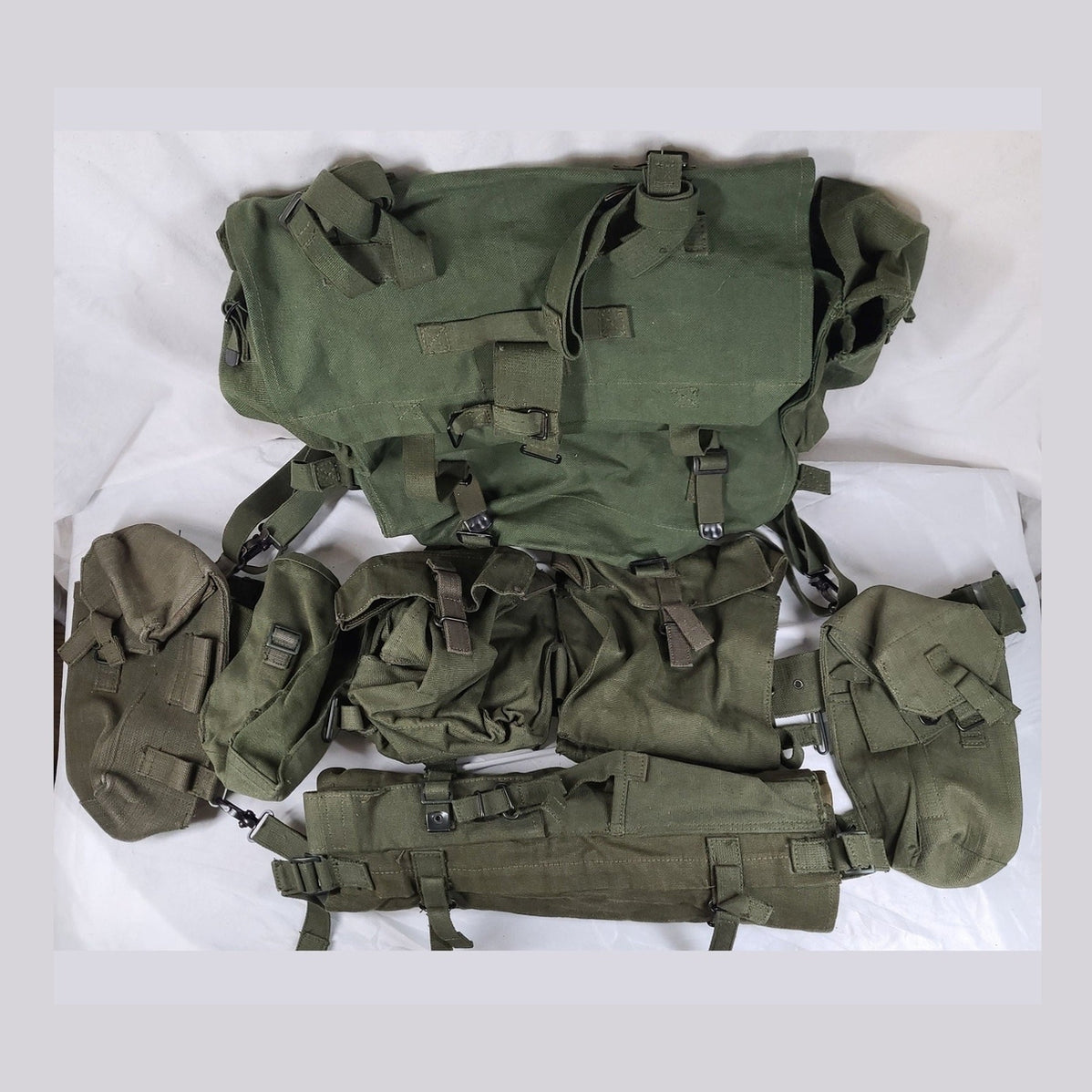 Complete Set of Patt 61/64 Webbing– Lets Talk Militaria UK