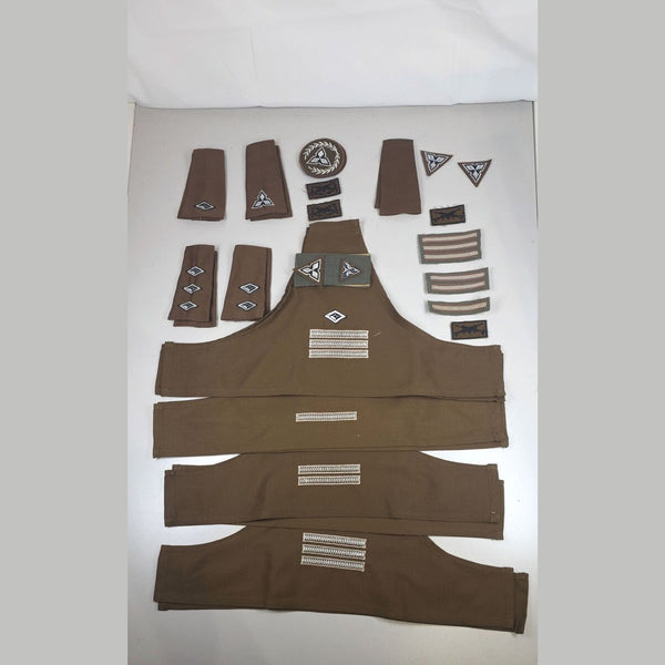 SWA Territorial Force Rank & Qualification Insignia Group – Arm Brassards, Officer Collar Tabs & Formation Badges